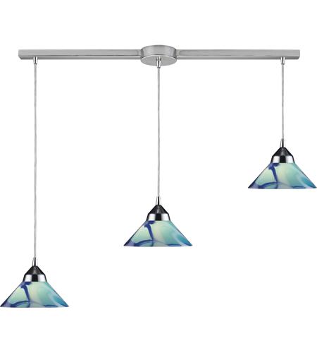 Refraction 3 Light Pendants in Polished Chrome 1477/3L CAR