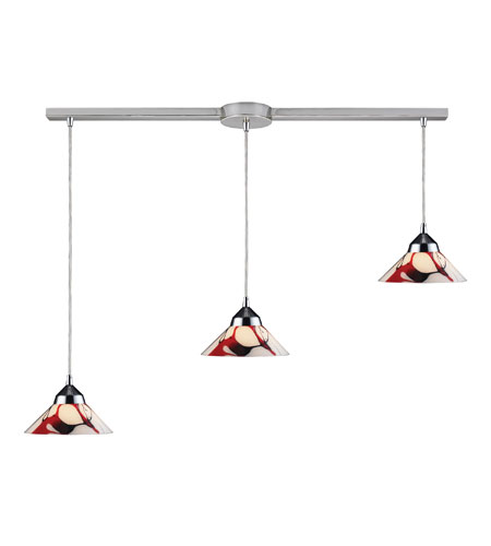 Refraction 3 Light Pendants in Polished Chrome 1477/3L CRW