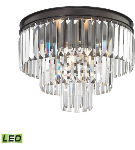 ELK 15225/3-LED Palacial LED 19 inch Oil Rubbed Bronze Semi Flush Mount Ceiling Light