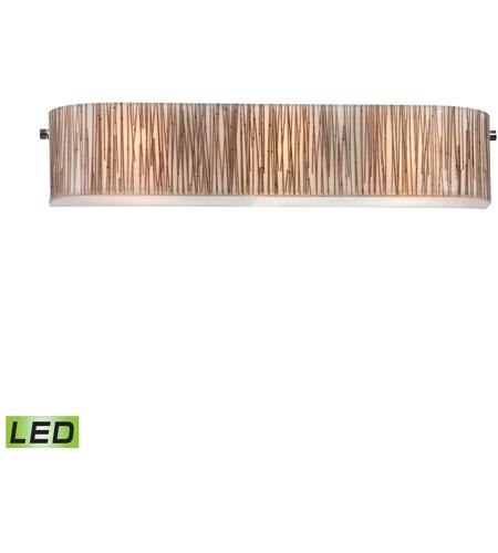 ELK 19066/3-LED Modern Organics LED 29 inch Polished Chrome Vanity Light Wall Light