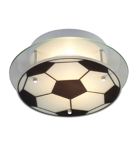 ELK Lighting Novelty 2 Light Semi-Flush Mount in Novelty Soccer 21000/2
