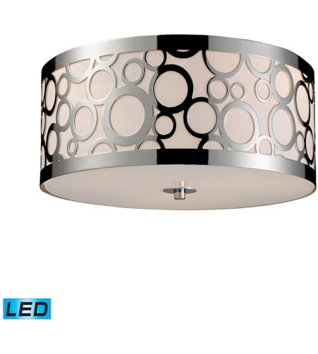 ELK 31024/3-LED Retrovia LED 16 inch Polished Nickel Flush Mount Ceiling Light in Standard