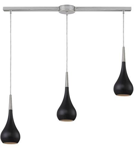 Elk 31340 3l Ob Lindsey 3 Light 36 Inch Satin Nickel Pendant Ceiling Light In Oiled Bronze