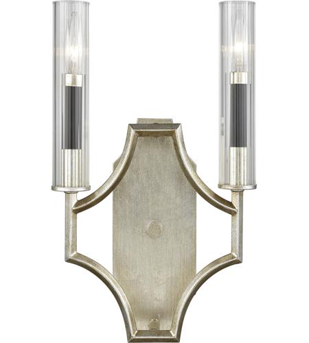 ELK 33040/2 Sylvanna 2 Light 11 inch Antique Silver Leaf with Dark Graphite Wall Sconce Wall Light photo