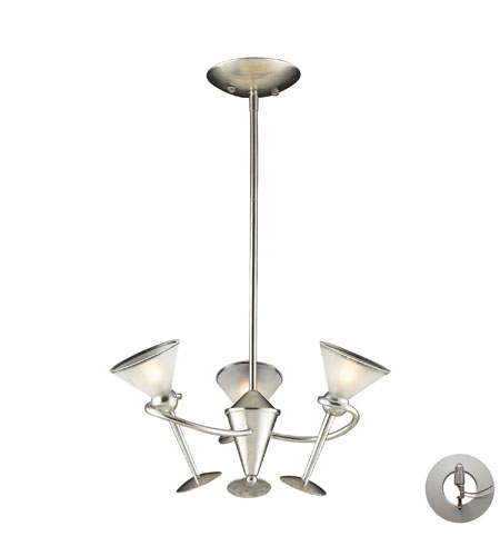 martini glass chandelier