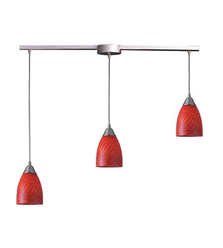 Arco Baleno 3 Light Pendants in Satin Nickel 416 3L SC