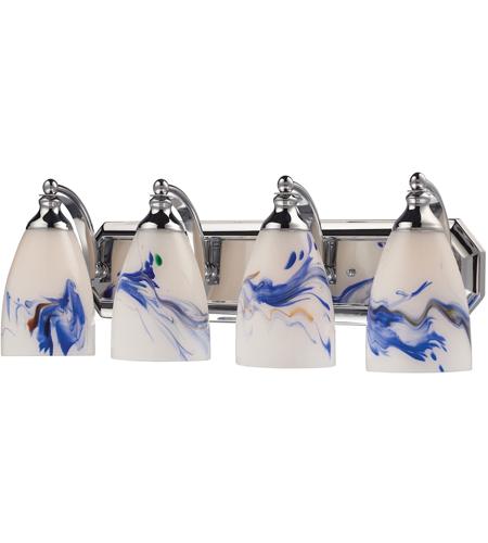 Vanity 4 Light Bathroom Vanity Lights in Polished Chrome 570 4C MT