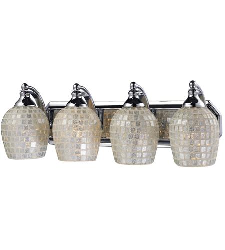 Vanity 4 Light Bathroom Vanity Lights in Polished Chrome 570 4C SLV