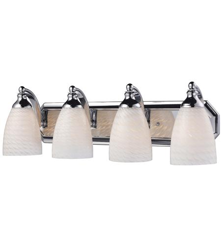 Vanity 4 Light Bathroom Vanity Lights in Polished Chrome 570 4C WS