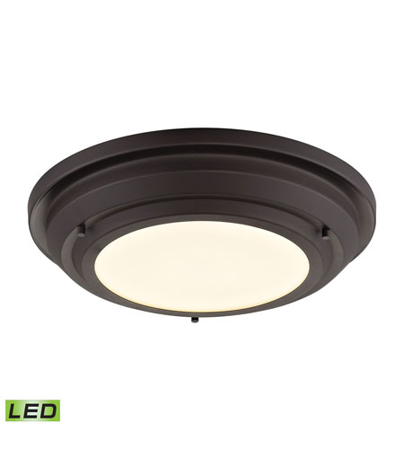 ELK 57020/LED Sonoma LED 14 inch Oil Rubbed Bronze Flush Mount Ceiling Light