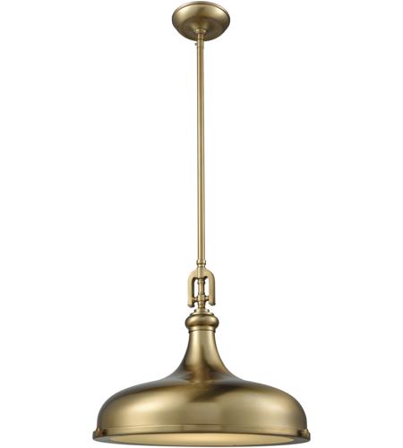 satin brass ceiling light