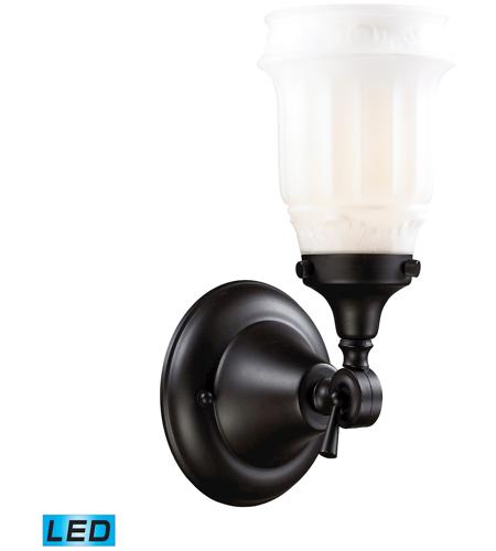 ELK 66211-1-LED Quinton Parlor LED 7 inch Oiled Bronze Vanity Light Wall Light