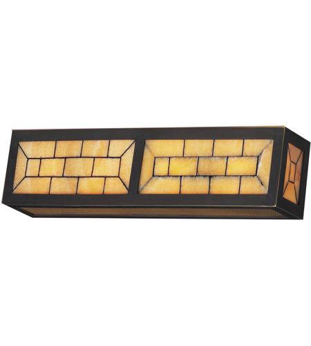ELK 8811/4 Stone Mosaic 4 Light 24 inch Aged Bronze Vanity Light Wall Light