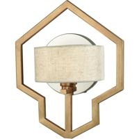 ELK 11140/1 Warrenton 1 Light 10 inch Matte Gold with Polished Nickel Wall Sconce Wall Light photo thumbnail