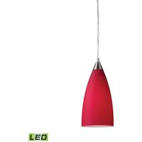 ELK 2583/1-LED Vesta LED 5 inch Satin Nickel Mini Pendant Ceiling Light in 1, Standard thumb