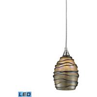 ELK 31142/1-LED Vines LED 5 inch Satin Nickel Mini Pendant Ceiling Light in 1, Standard photo thumbnail