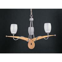 ELK 3770/3 Wrapped Iron 3 Light 28 inch Dew Drop/Gold Pendant Ceiling Light thumb