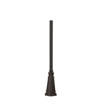 ELK Lighting Outdoor Accessories Base and Post in Weathered Charcoal 43000WC thumb