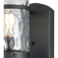 ELK 45400/1 Torch 1 Light 17 inch Charcoal Black Outdoor Sconce alternative photo thumbnail