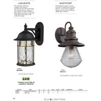ELK 47045/1 Westport 1 Light 15 inch Weathered Charcoal Outdoor Sconce alternative photo thumbnail