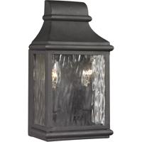 ELK 47070/2 Forged Jefferson 2 Light 11 inch Charcoal Outdoor Sconce photo thumbnail