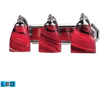 ELK 570-3C-A-LED Vanity LED 20 inch Polished Chrome Bath Bar Wall Light in Autumn Glass, 3 thumb
