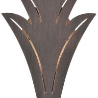 ELK 57190/LED Palm Fronds LED 18 inch Bronze Rust Outdoor Sconce alternative photo thumbnail