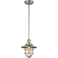 Seaport 1-Light Wall Lamp in Oil Rubbed Bronze with Clear Glass