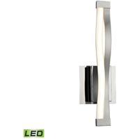 ELK WSL1351-10-98 Twist LED 2 inch Aluminum with Chrome ADA Sconce Wall Light photo thumbnail