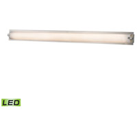 ELK WSL4550-10-16M Piper LED 48 inch Matte Satin Nickel Vanity Wall Light, Large photo thumbnail