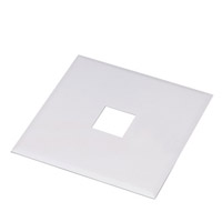 Elitco Lighting Tkacp Mw Signature Matte White Track Junction Box Cover Plate Ceiling Light