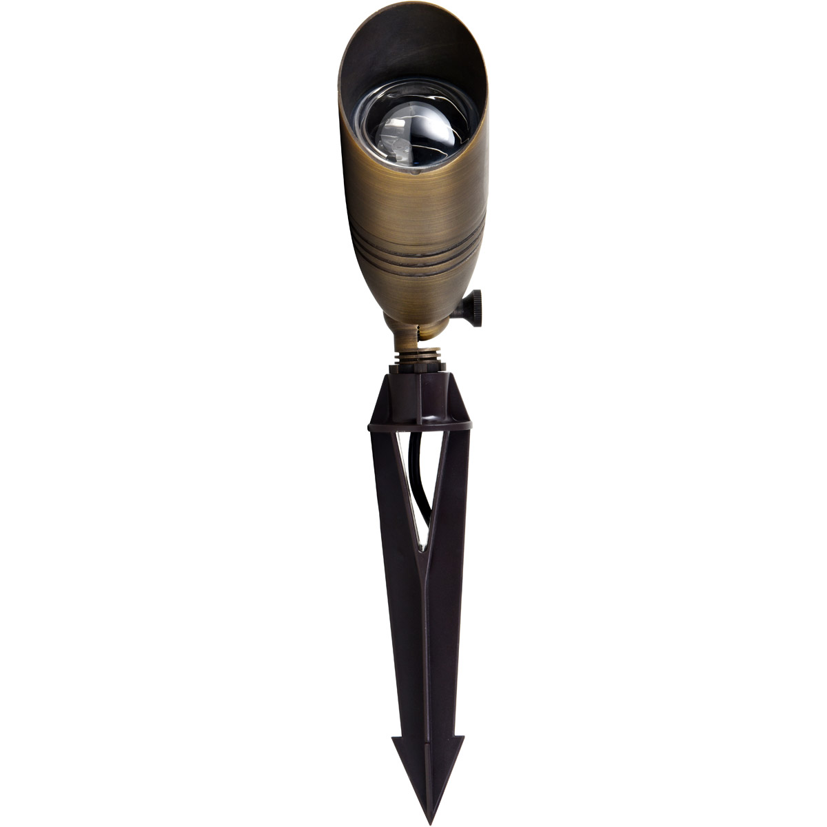 Elitco Lighting C030L Aera 12 50 watt Antique Brass Landscape Light