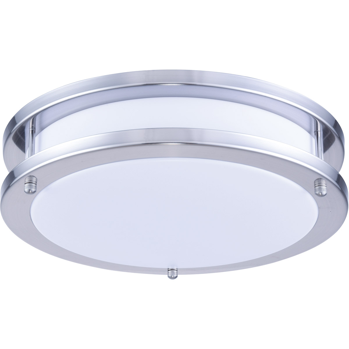 Elitco Lighting CF3200 Cf32 Series LED 12 inch Brushed Nickel Flush Mount Ceiling Light