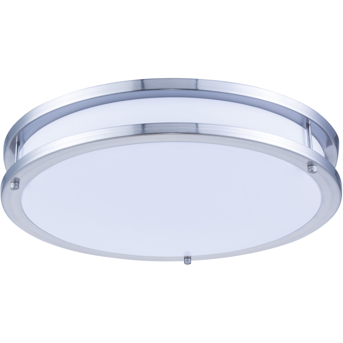 Elitco CF3201 16" LED Flush Mount Ceiling Light â Brushed Nickel