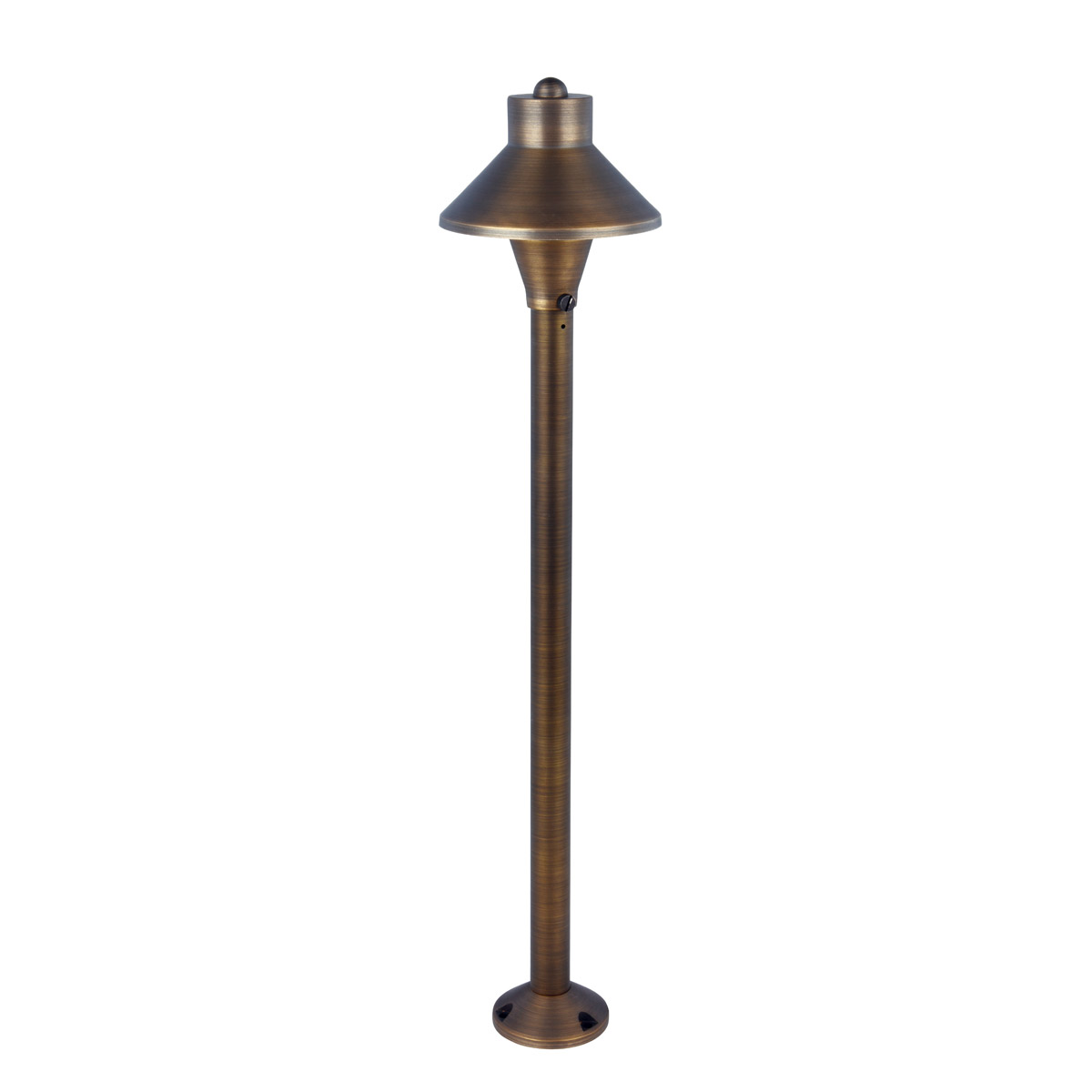 Elitco Lighting P802 Signature 12V 35 watt Antique Brass Landscape Path Light
