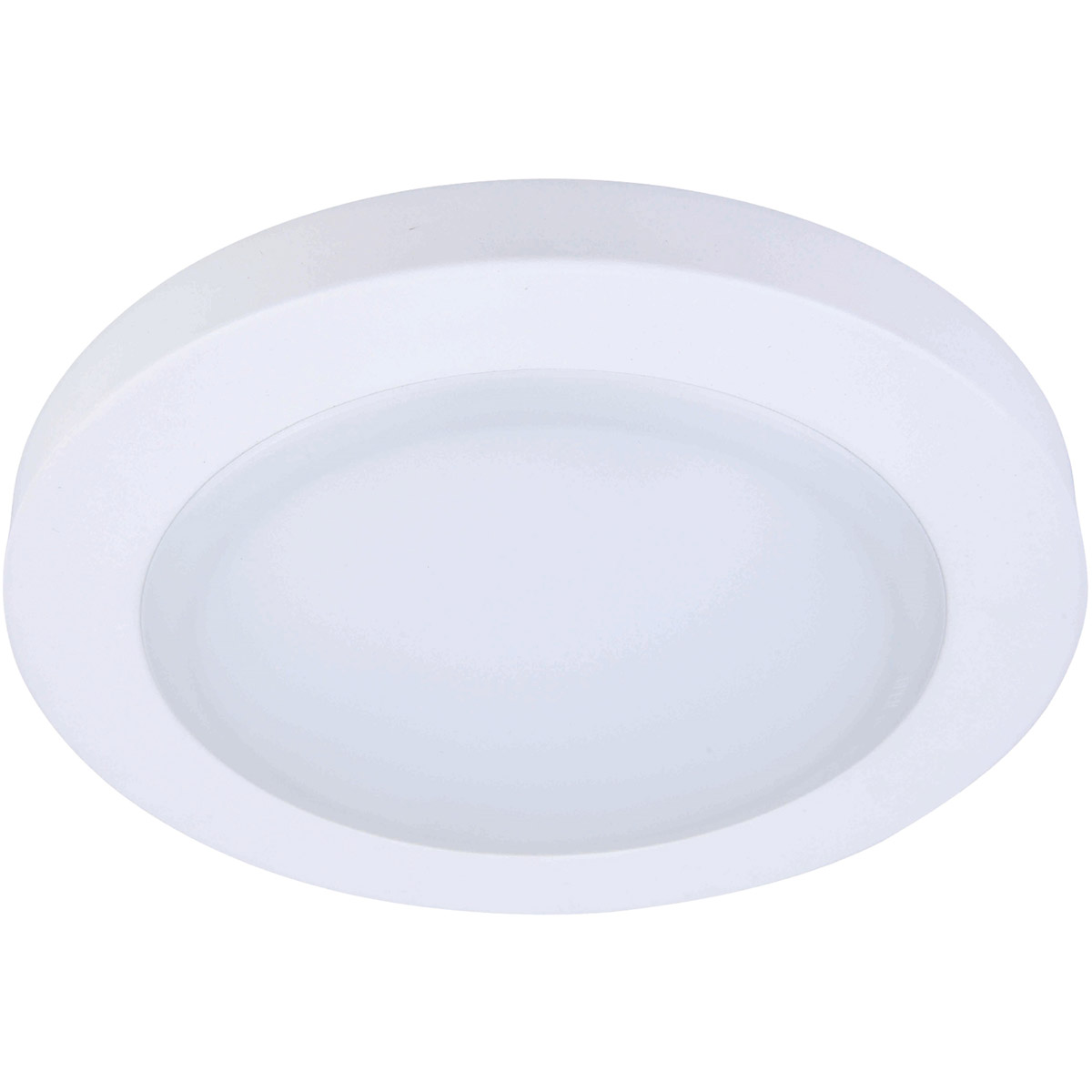 Elitco Lighting RN61530KDK-6PK Rn Series 120V LED 7.4 inch White Disk Light, Pack of 6