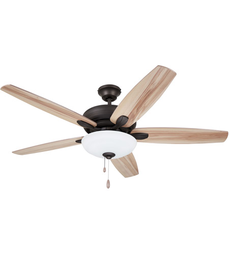 Emerson CF717AORB Ashland 52 inch Oil Rubbed Bronze with Aged Oak/Natural Blades Indoor Ceiling Fan photo