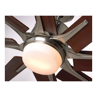 Emerson CF985BS Aira Eco 72 inch Brushed Steel with Walnut Blades Ceiling Fan alternative photo thumbnail