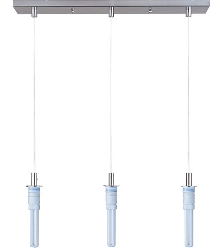 Carte 3 Light Pendants in Satin Nickel ES93103