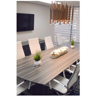 Et2 E10011 Rg Flute Led 3 Inch Rose Gold Mini Pendant Ceiling Light