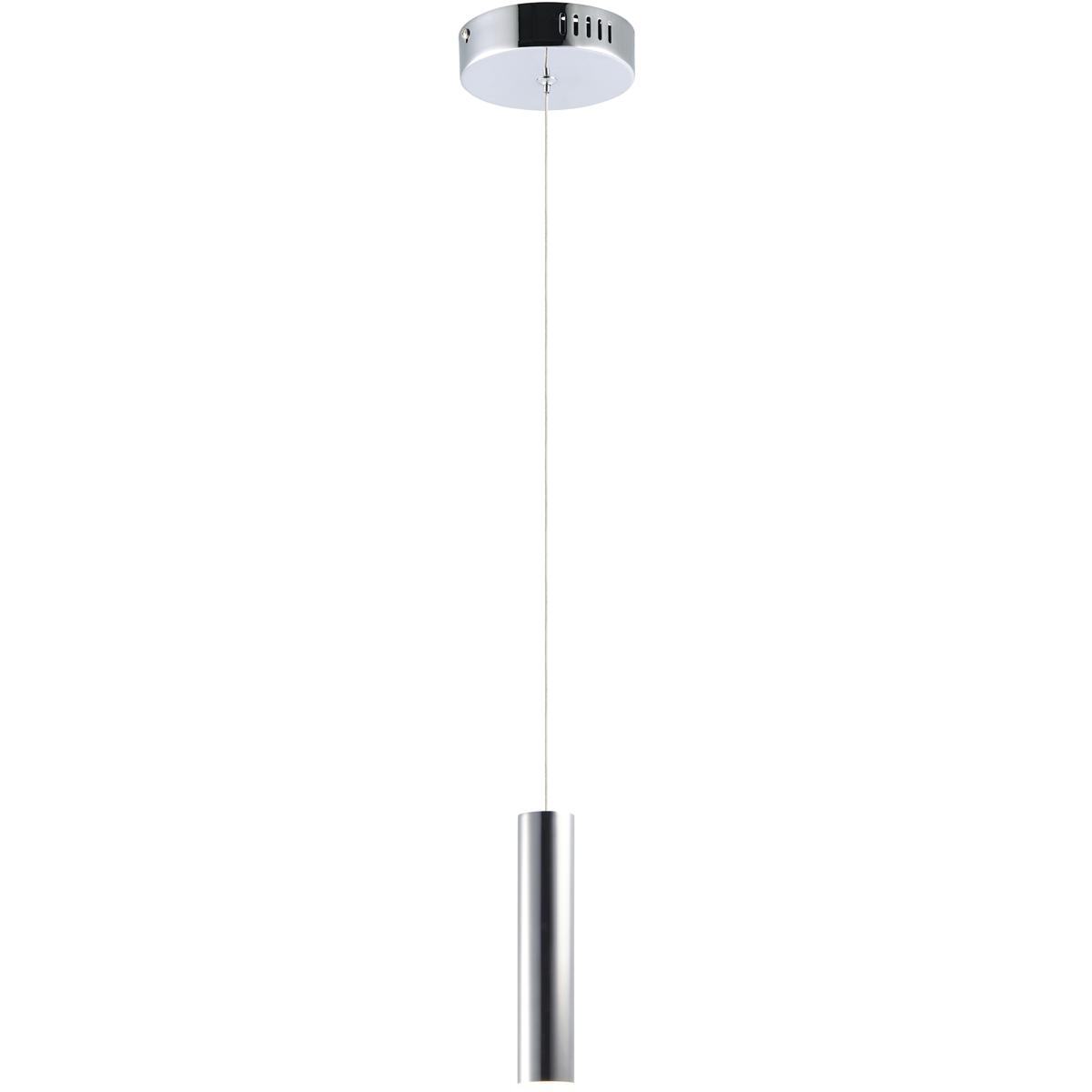 ET2 E10005-PC Flute LED 2.5 inch Polished Chrome Mini Pendant Ceiling Light