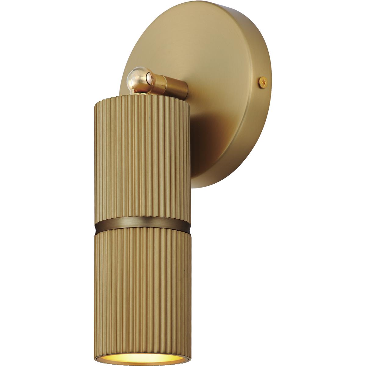 ET2 E11016-144GLD Reeds 1 Light 2.5 inch Gold Flush Mount Ceiling Light