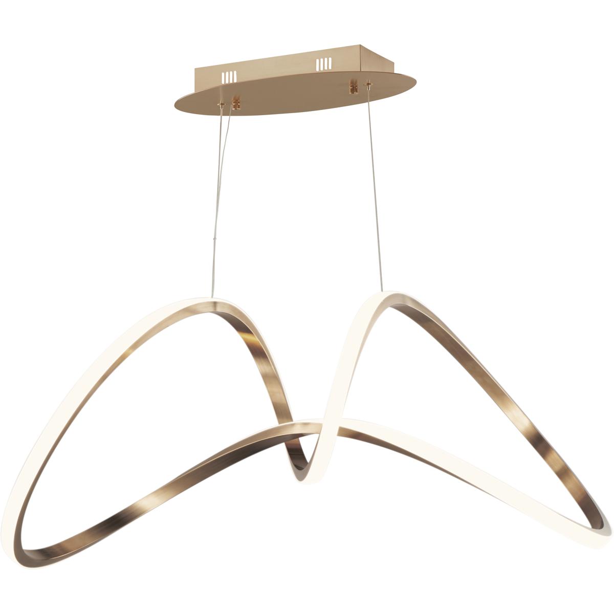 ET2 E20455BCN Perpetual LED 1425 inch Brushed Champagne Single Pendant Ceiling Light