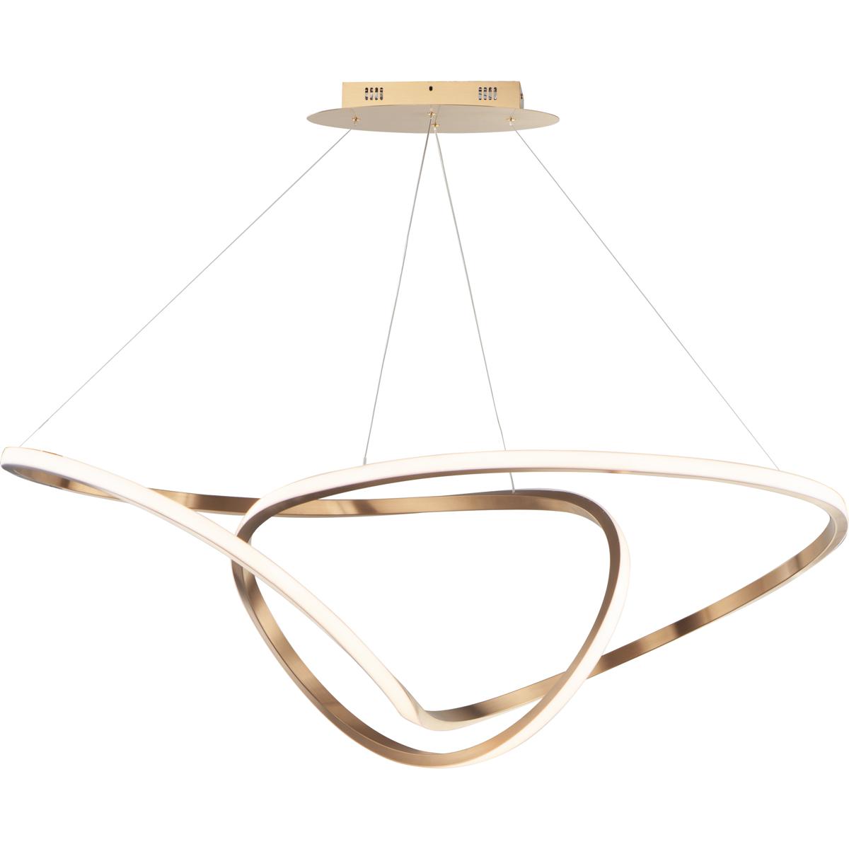 ET2 E20456BCN Perpetual LED 245 inch Brushed Champagne Single Pendant Ceiling Light
