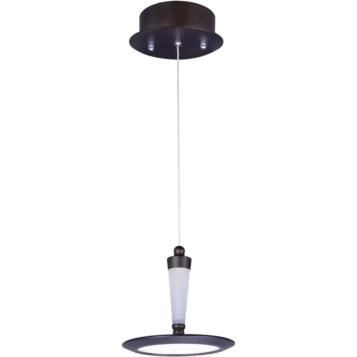 ET2 E21162-01BZ Hilite LED 7 inch Bronze Single Pendant Ceiling Light