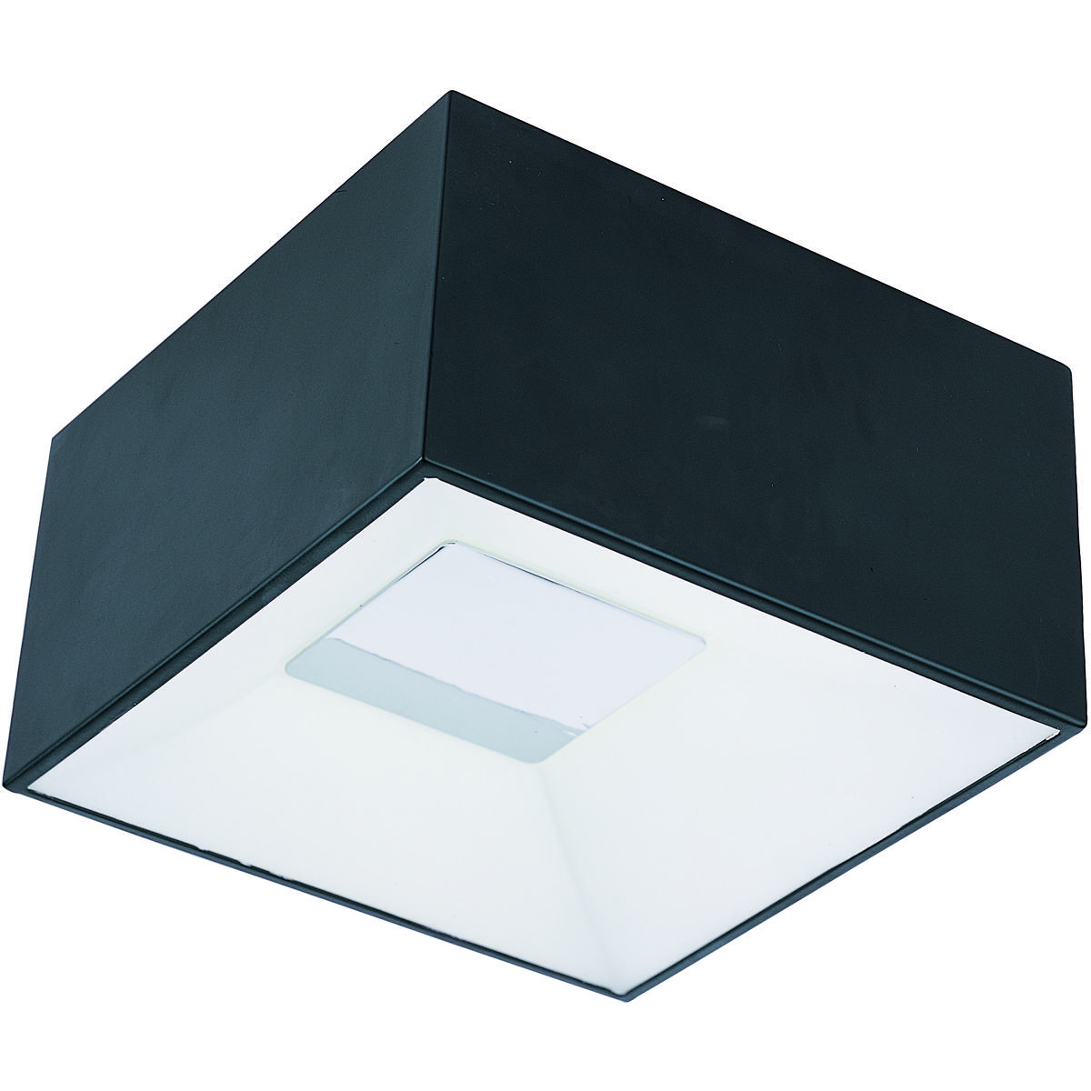 ET2 E21360-61BK Collage LED 5.75 inch Black Flush Mount Ceiling Light