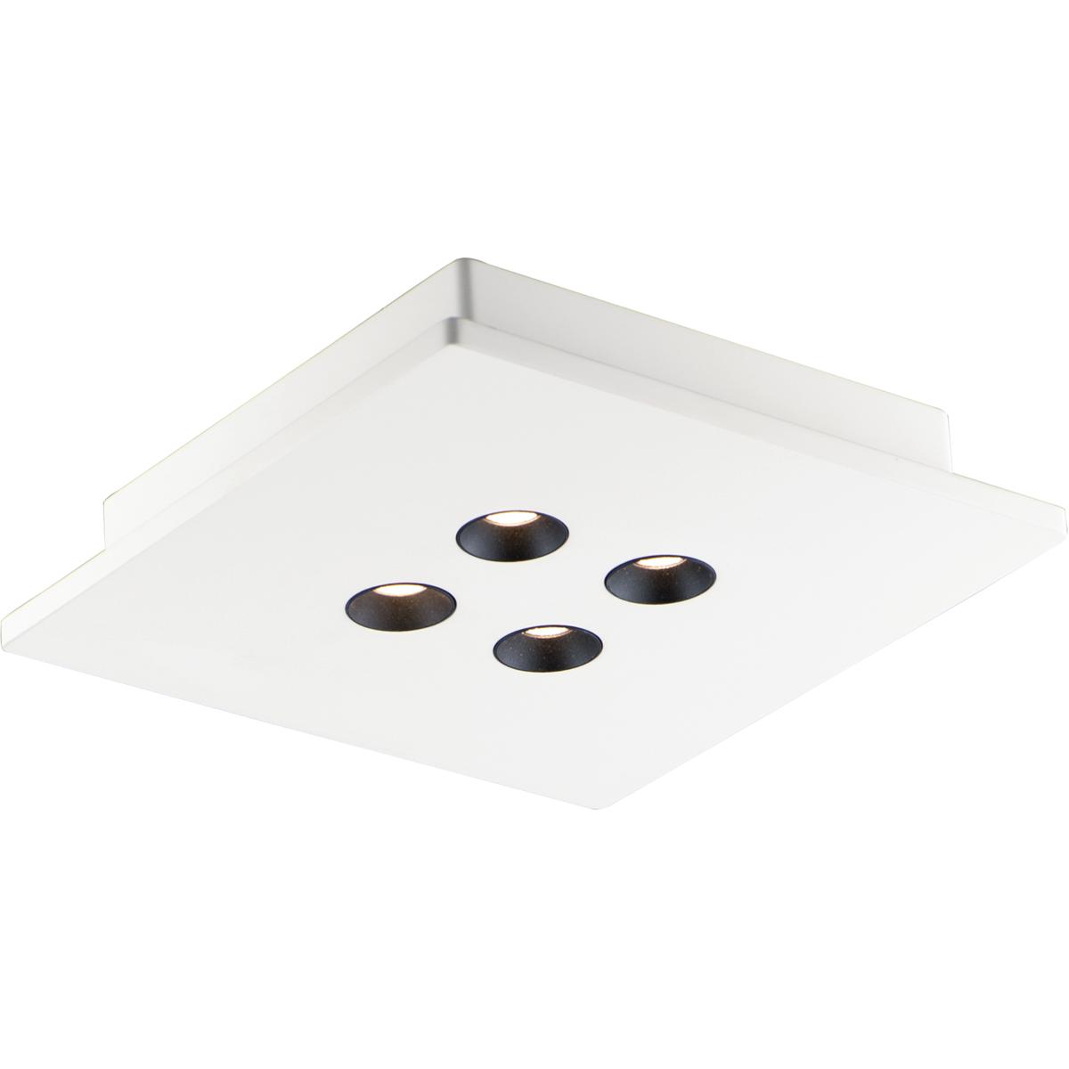 ET2 E25012-WT Peg LED 10 inch White Flush Mount Ceiling Light
