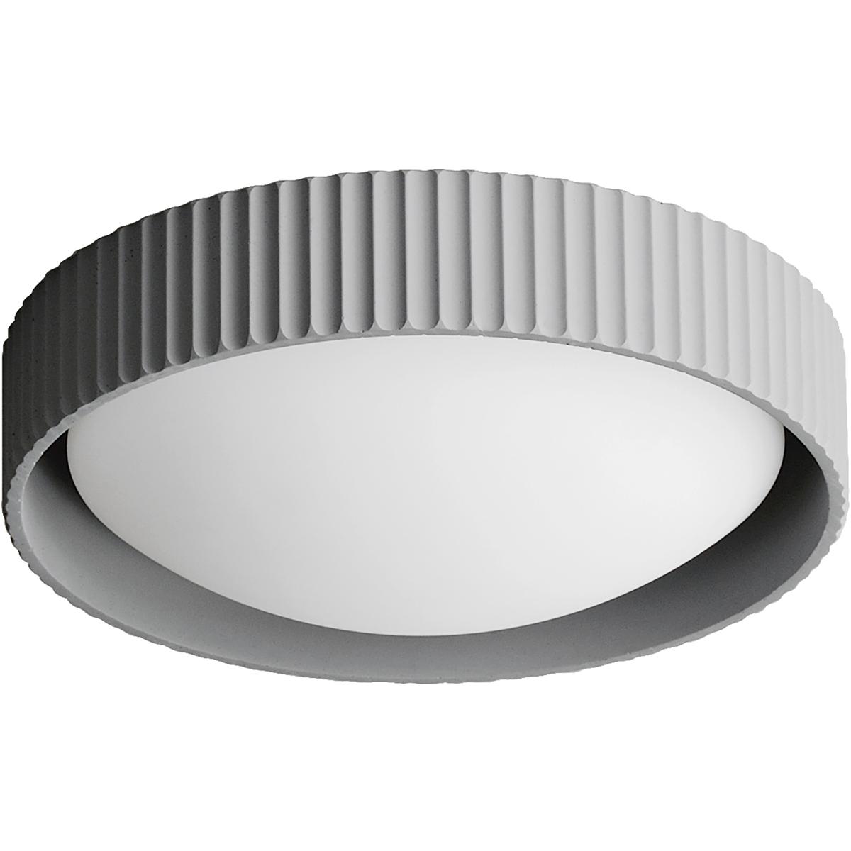 ET2 E25051-GY Souffle LED 13.75 inch Gray Flush Mount Ceiling Light