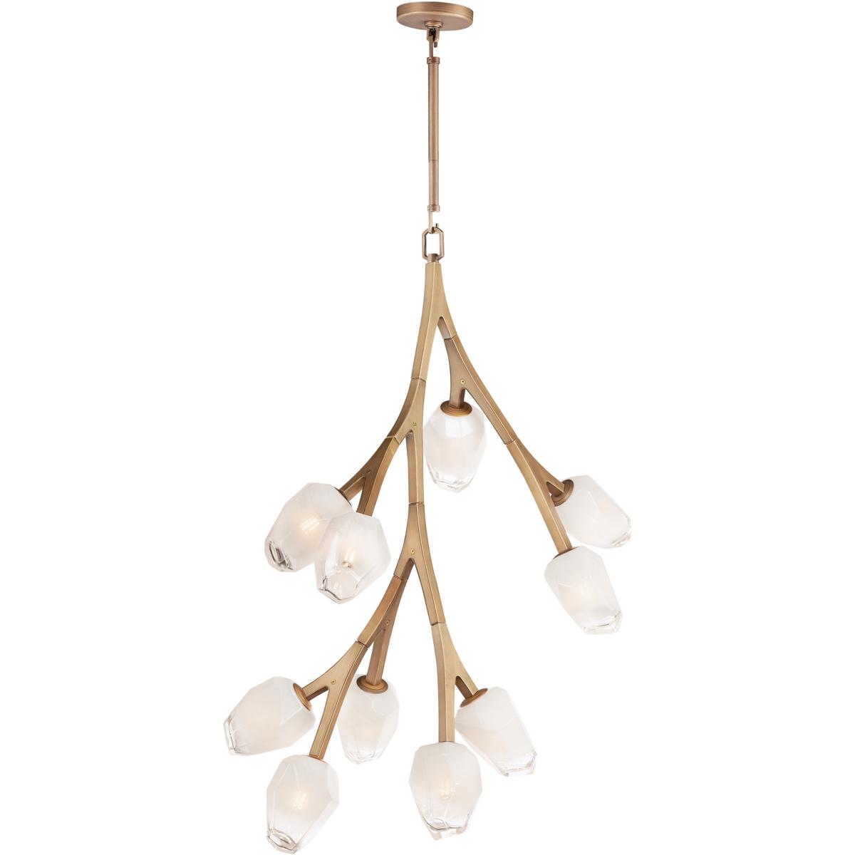 ET2 E32798-93NAB Blossom LED 19.25 inch Natural Aged Brass Multi-Light Pendant Ceiling Light
