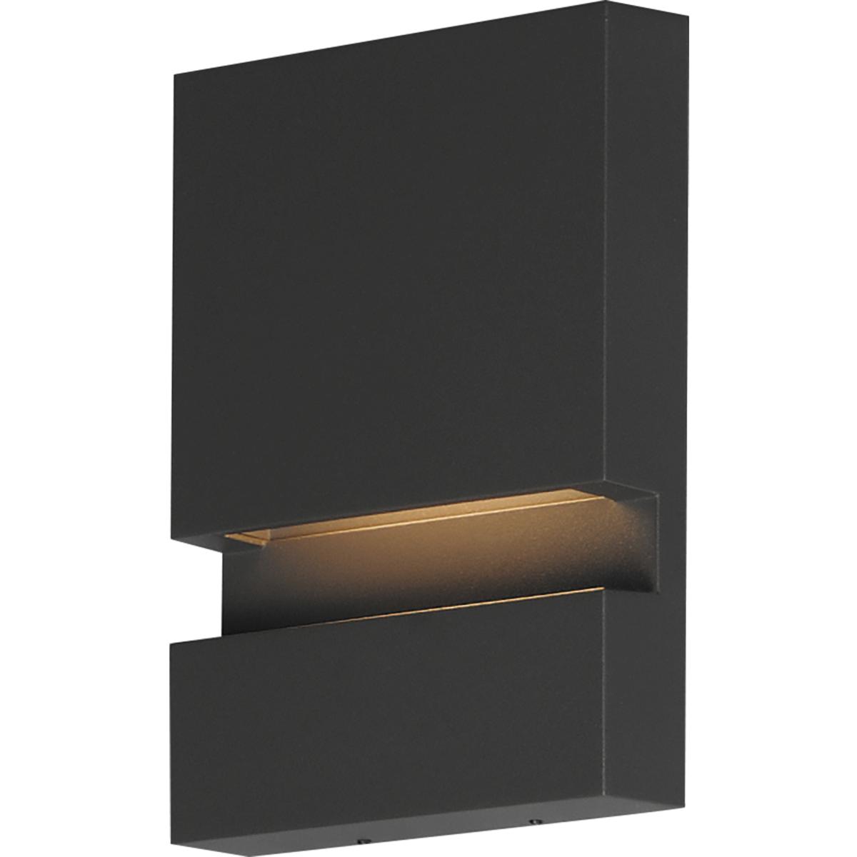 ET2 E41512-BK Brink LED 8 inch Black Outdoor Wall Mount